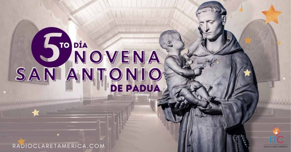 Novena a san Antonio de Padua quinto día