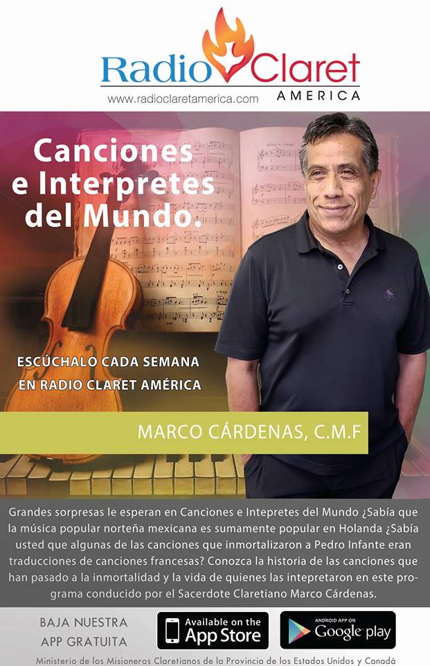 canciones e interpretes del mundo marco cardenas misionero claretiano