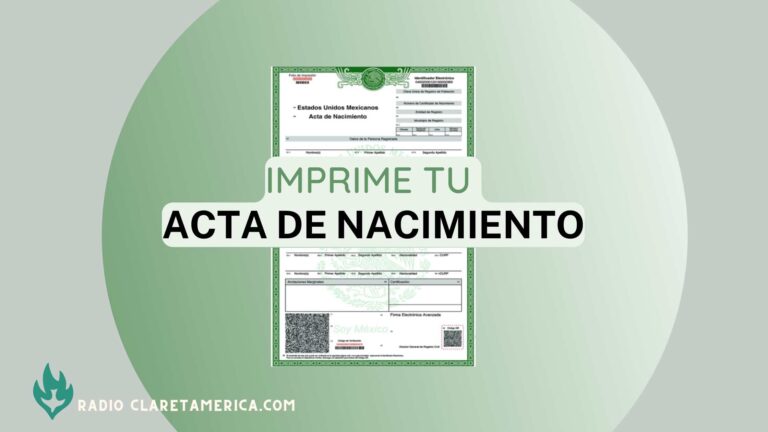 acta de nacimiento gratis imprimir